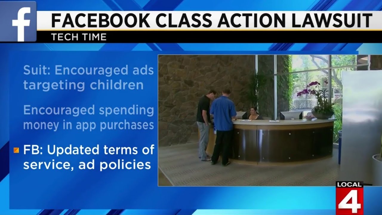 Facebook class action lawsuit YouTube