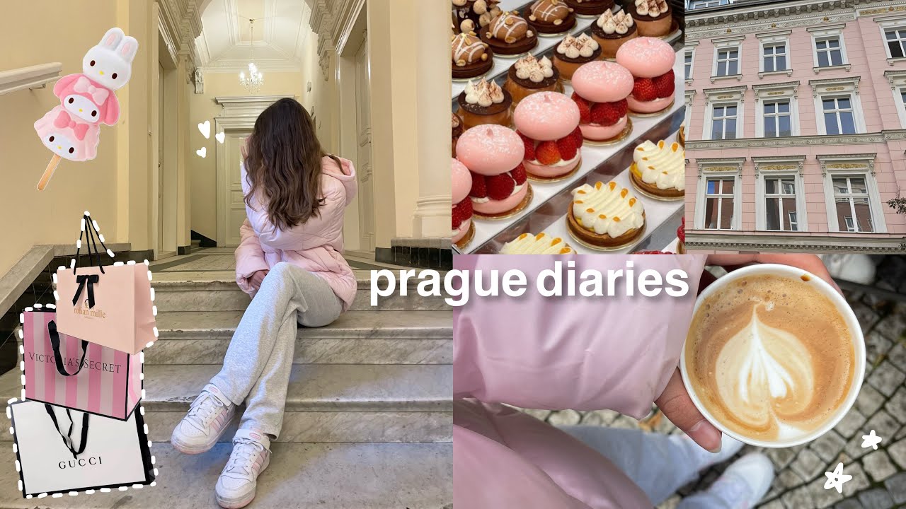 PRAGUE DIARIES 🦢 cafe hopping, sanrio shopping, exploring the city