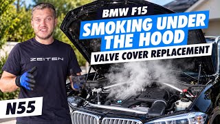 DIY F15 2014-2018 BMW X5 XDrive35i Valve Cover Replacement N55