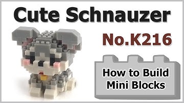 How to Build Mini Blocks Schnauzer K216 Review Instructions Specifications