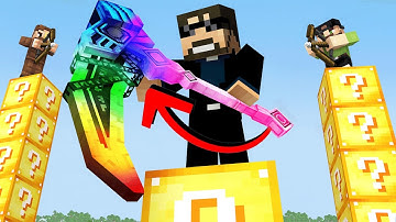 Lucky Block Pillars is HILARIOUS in Minecraft