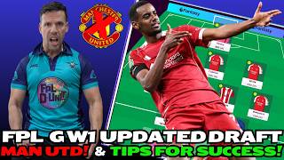 FRONT LOADED ATTACK! ⚽🥅| FPL GW1 UPDATED DRAFT & TIPS FOR SUCCESS! ✅ | Fantasy Premier League 26/27