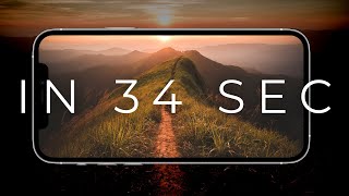 Cinematic Video on Your Phone in Under 35 Seconds #Shorts