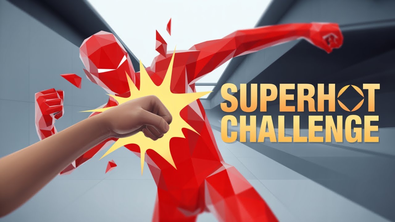 Fists only / 100% Barehand challenge complete! SUPERHOT gameplay