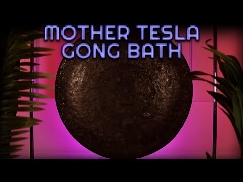 52" Mother Tesla Gong | Stress-Melting Giant Gong Bath | Deep Tones for Relaxation & Meditation