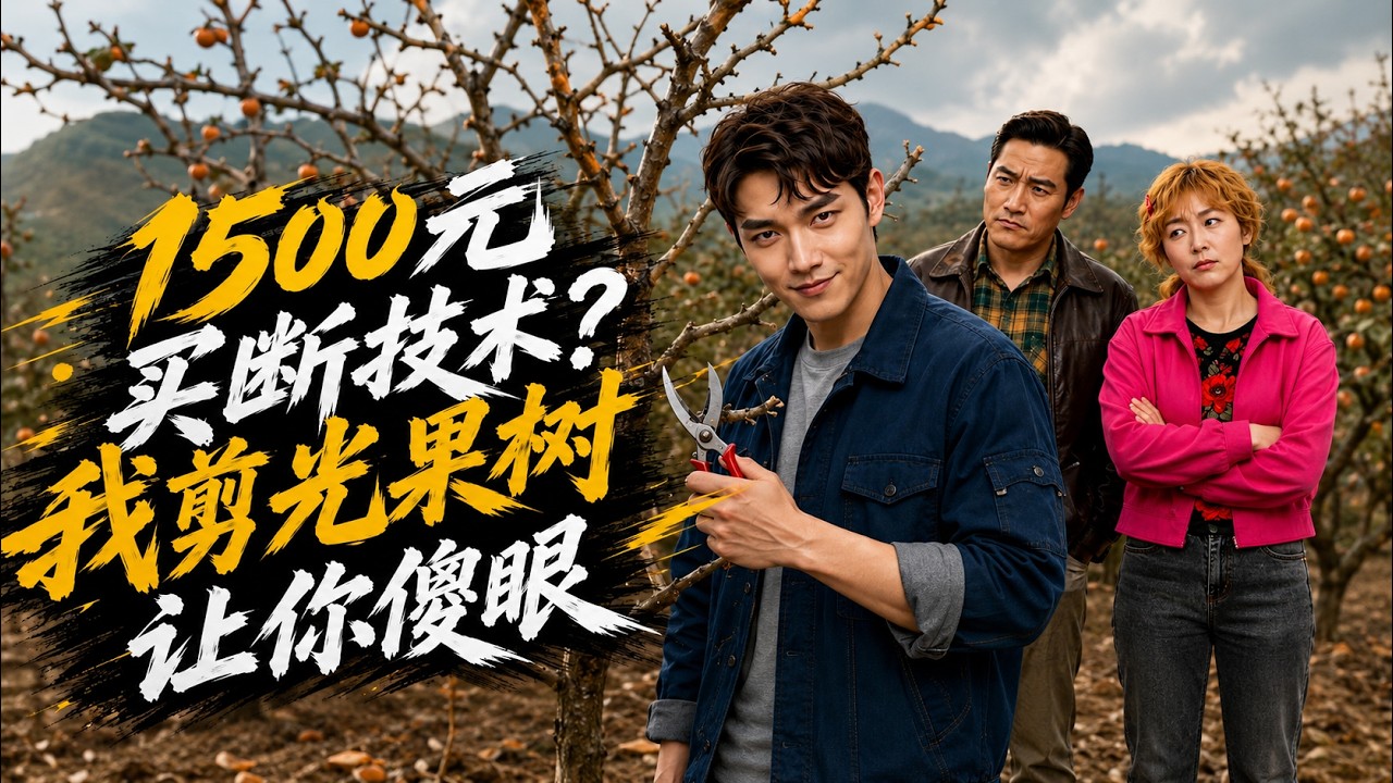 1500元剪光果樹，豪門千金竟是隱藏大佬