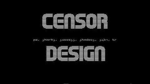 Censor Design intro - Ghostbusters II C64