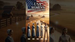 USA Amish Women’s Fashion Evolution 🇺🇸 | Then vs Now (1900–2026)