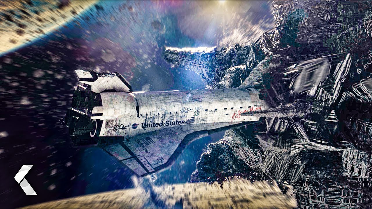 Alien Consumes Space Shuttle Scene - MOONFALL (2022) - YouTube