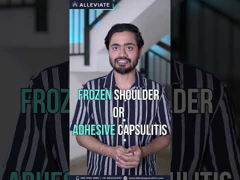 Frozen Shoulder? Regain Pain-Free Movement Without Surgery | Alleviate Pain Clinic, Bangalore