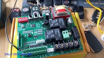 Bo mạch motor cổng trượt 220V  Mạch điều khiển motor cổng lùa Tìm hiểu bộ điều khiển cho motor lùa