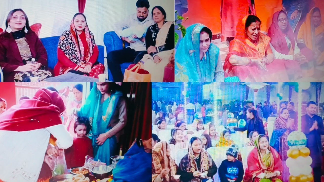 Leftover clips of function from recording and puja at village with people vlog 🤠 last part 