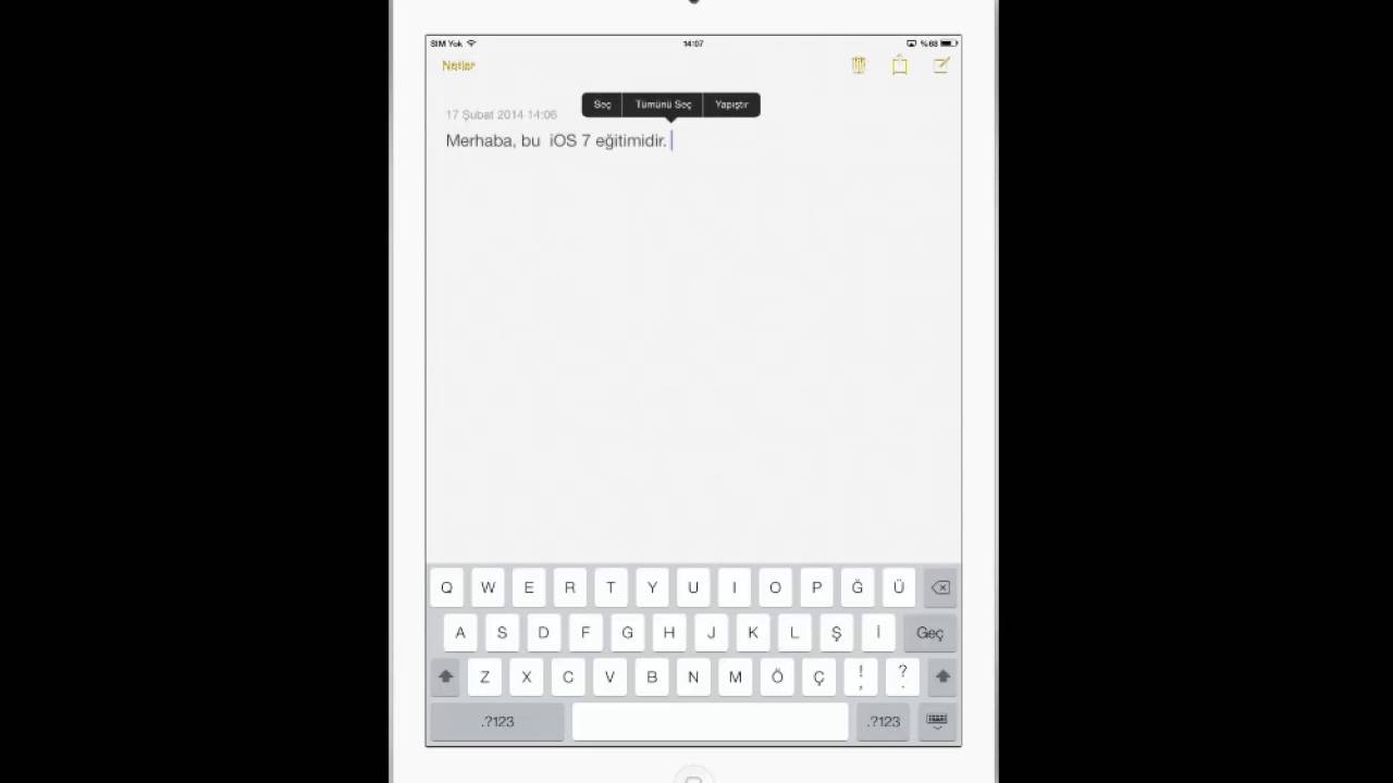 Seç,kes,kopyala ve yapıştır - YouTube