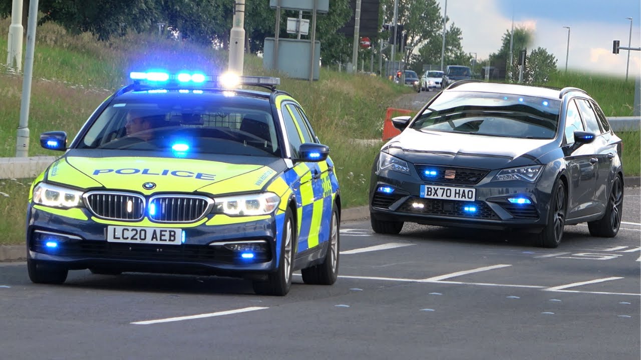 NEW POLICE INTERCEPTORS & Unmarked Cars Responding to Stolen car CHASE!