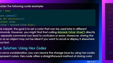 How to Store and Recall Discord Colors for Your Bot