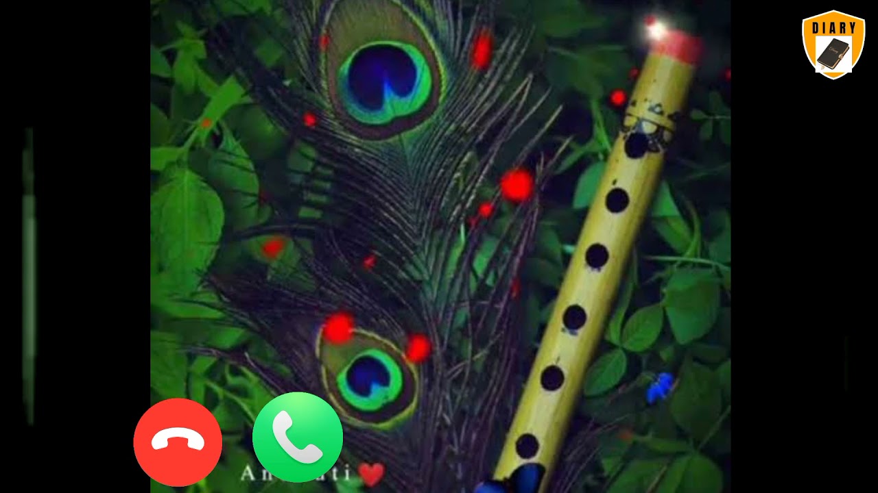 Lord Krishna Flute Music Ringtone __ Mahabharat __ Flute BGM __Diary💙