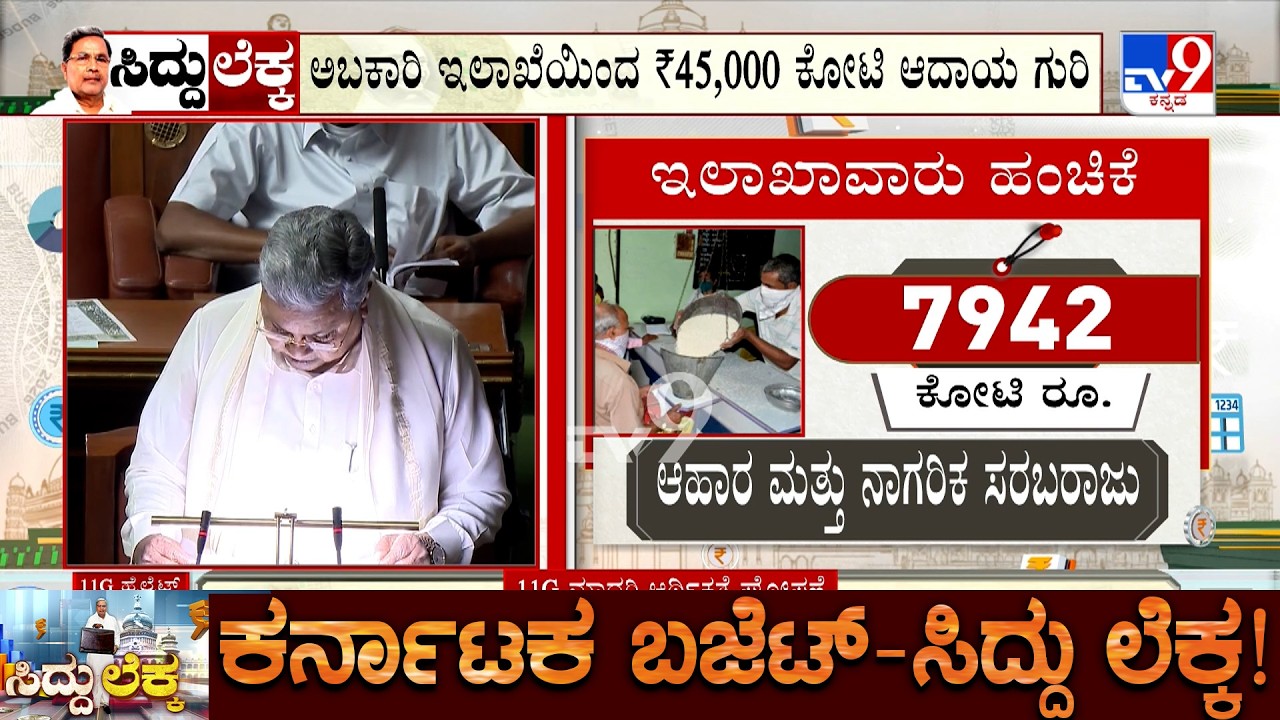 🔴 LIVE | Karnataka Budget 2026: ಆರೋಗ್ಯ & ಕುಟುಂಬ ಕಲ್ಯಾಣ ಇಲಾಖೆಗೆ 17,817 ಕೋಟಿ |#tv9d