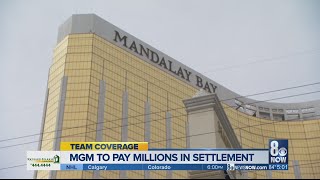 MGM Resorts reaches settlement with 1 October victims, agrees to pay between $735 and $800 million