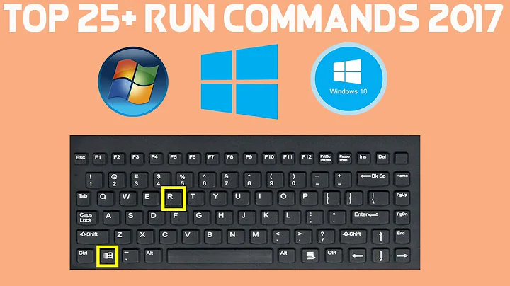 Top 25+ Run Commands Every Windows User Should Know 2017!!!!