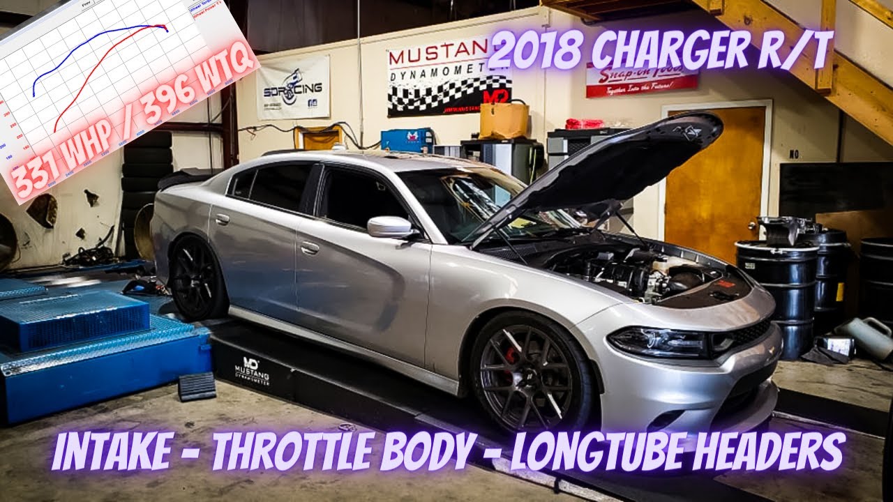 2018 Charger RT - Intake - Throttle Body - Longtube Headers - Custom Tuning