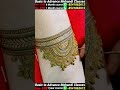 Three flower + leaf pattern mehndi designs art // new stylish wedding mehndi designs 2026