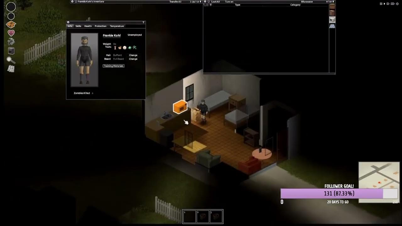 First time playing Project Zomboid went well... YouTube