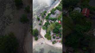 suasana pantai #relaxing #drone #pemandanganbagus