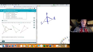 Separating overlapping triangles and identifying common features