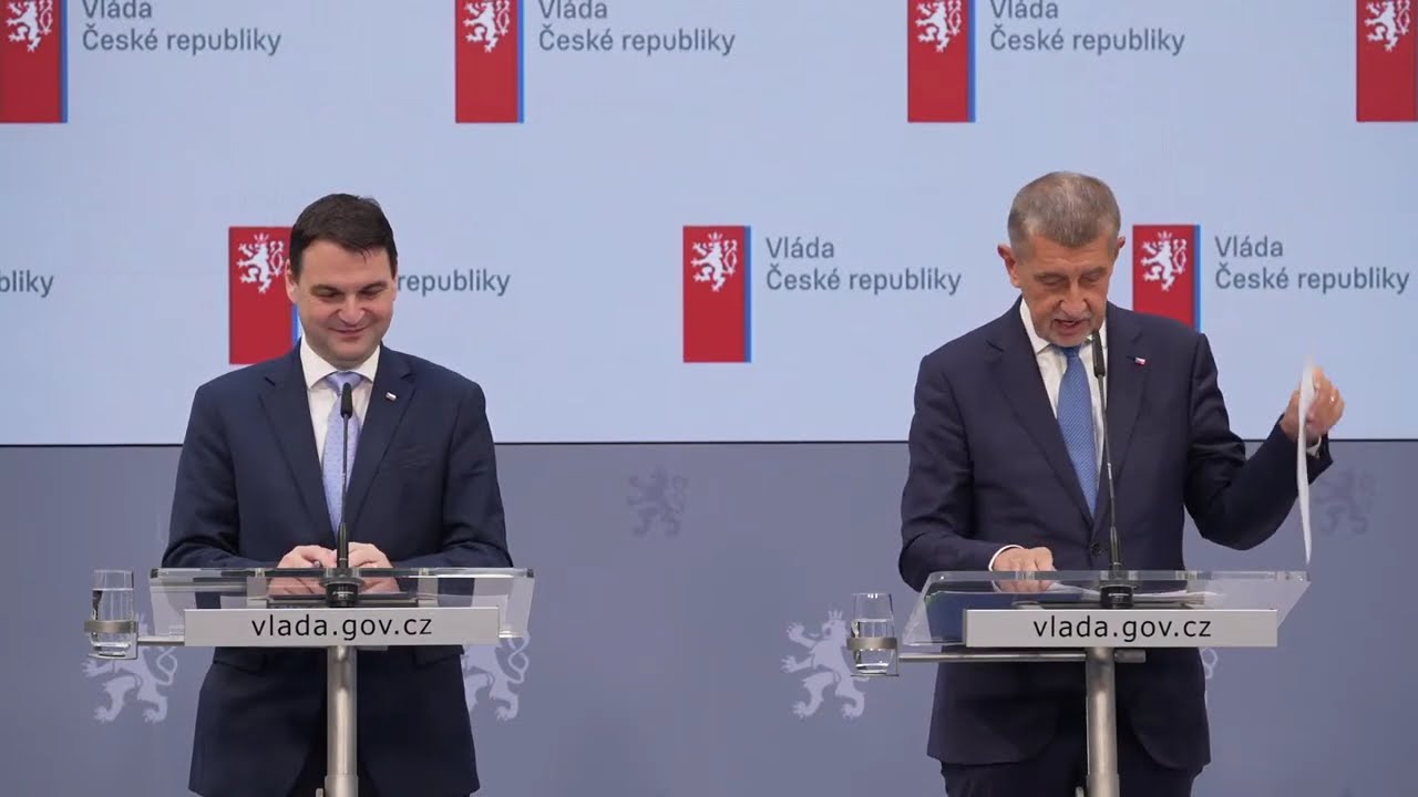 Úřad vlády ČR – živé vysílání