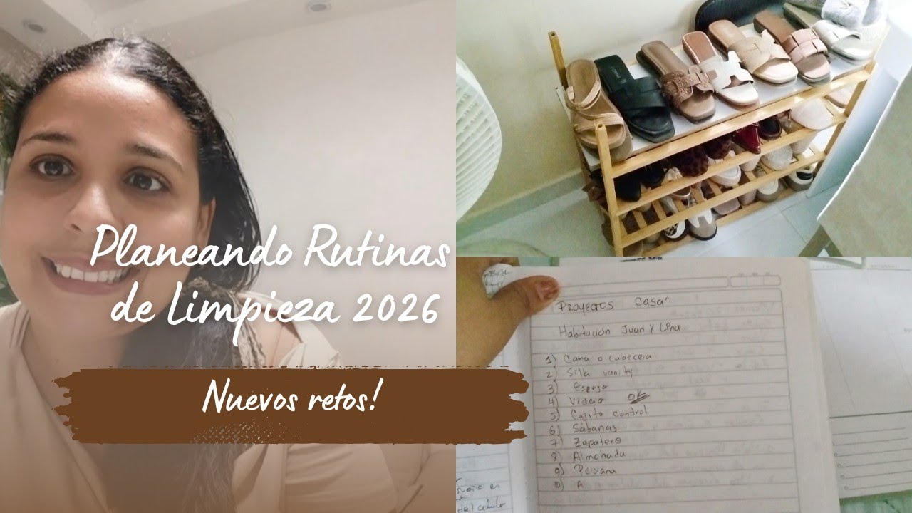  🧺Planeando mis rutinas de limpieza del 2026 🛋️ Días difíciles 🫠#vlogsdiarios 