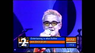 Robbie Williams - Let Me Entertain You - Top Of The Pops - Friday 27 March 1998