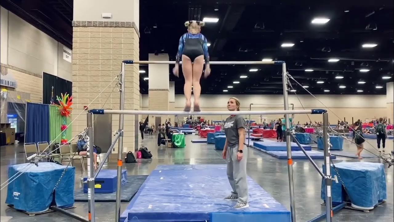 Level 5 Bar Routine 2022 Ozone Invitational YouTube