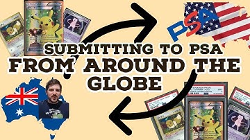 How To Submit Cards to PSA FOR GRADING - Pokemon Cards SUBMITTED INTERNATIONAL FROM AUSTRALIA