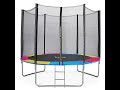 Toy park 6ft trampoline assembly