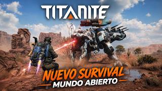 NUEVO JUEGO DE SUPERVIVENCIA MUNDO ABIERTO MULTIJUGADOR PARA ANDROID/IOS - TITANITE