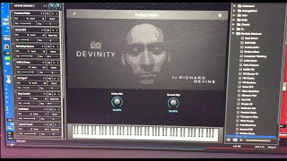 RICHARD DEVINE IS IN MY LIVINGROOM! uviFALCON EXPANSION DEVINITY JAM EURORACK HYDRASYNTH ROUGH VIDEO