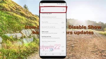 Android Nougat : How to Enable or Disable Show hardware layers updates in Samsung Galaxy S8 or S8+