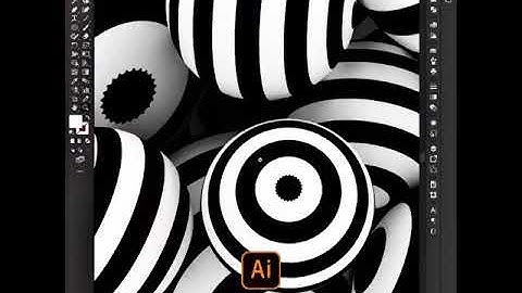 How to make a mask on 3D objects with any pattern using Adobe Illustrator