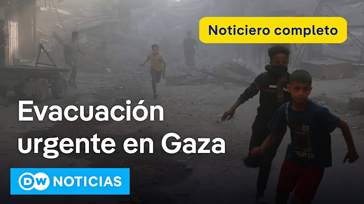 🔴 DW Noticias 29 junio: Ejército israelí ordena evacuar parte del norte de Gaza por ataque inminente