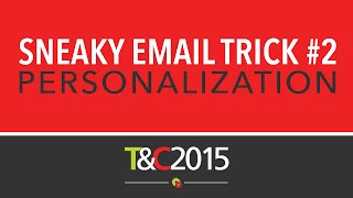 Email Marketing Tips - Personalization