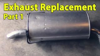 Exhaust Replacement on Subaru Outback | Part 1 of 2