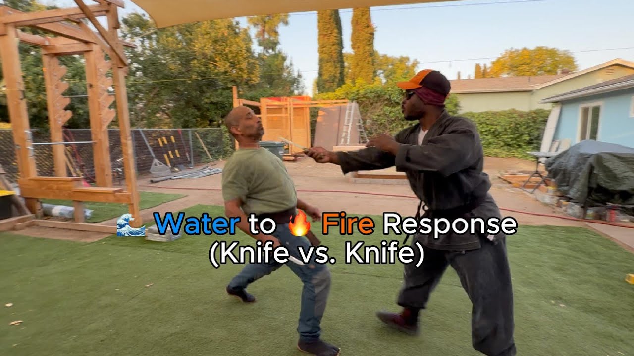 Tactical Knife Defensive Training | Water to Fire Response 