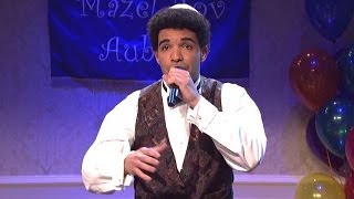 Drake Bar Mitzvah Monologue Rap SNL Jokes Kimye, Rihanna
