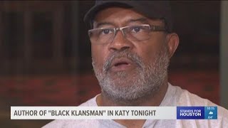 Author of 'Black Klansman' that inspired movie in Katy