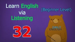 Learn English via Listening Beginner Level | Lesson 32 | The Shopping Mall