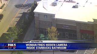 Woman Finds Hidden Camera Inside Starbucks Bathroom