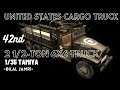 U.S. 2 1/2-Ton 6x6 Cargo Truck 1/35 Tamiya