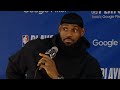 Lebron james on if this was his last game with lakers after eliminated by nuggets 