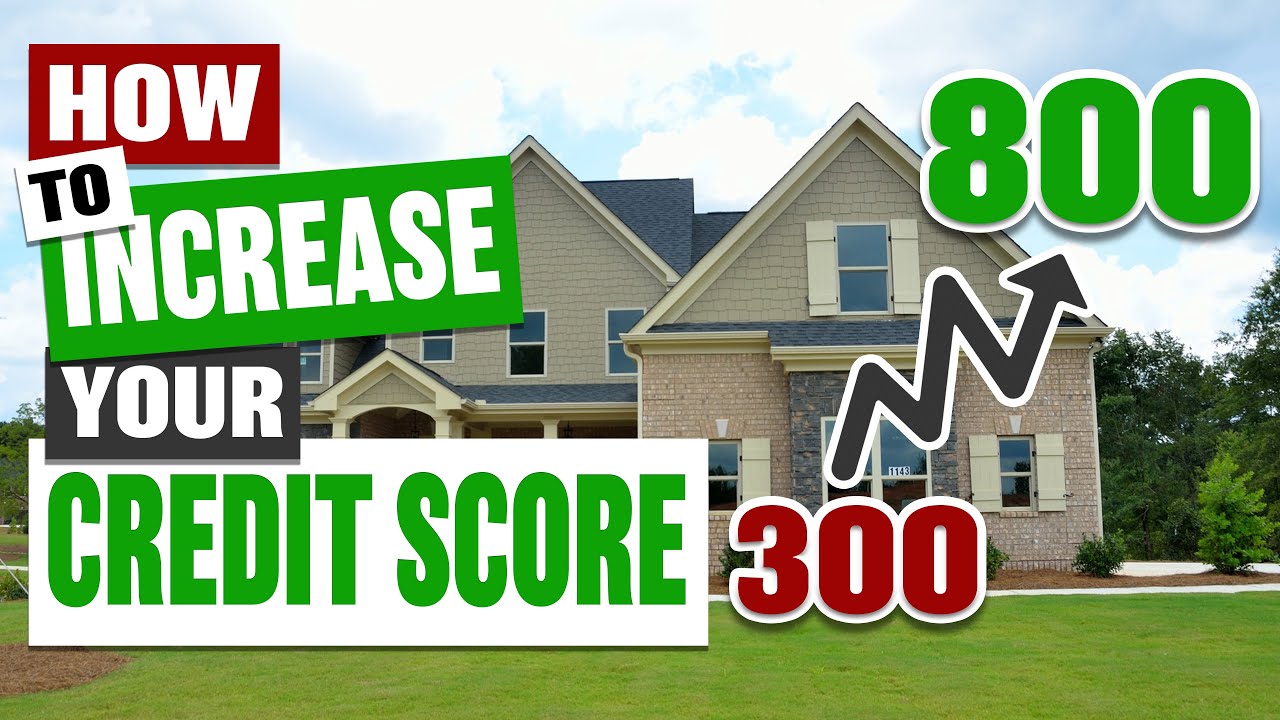 how to dramatically improve credit score