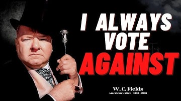 W.C. Fields  Quotes